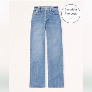 Abercrombie & Fitch High Rise 90s Relaxed Jean